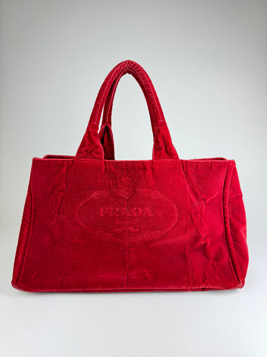 Prada Canapa MM Velour