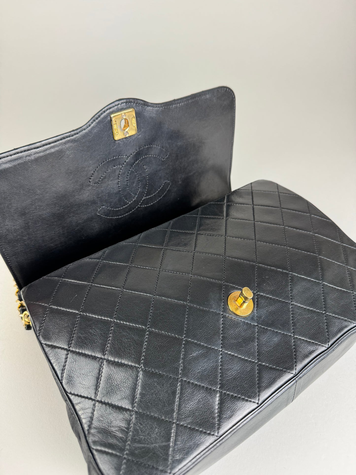 Chanel Lambskin Single Flap