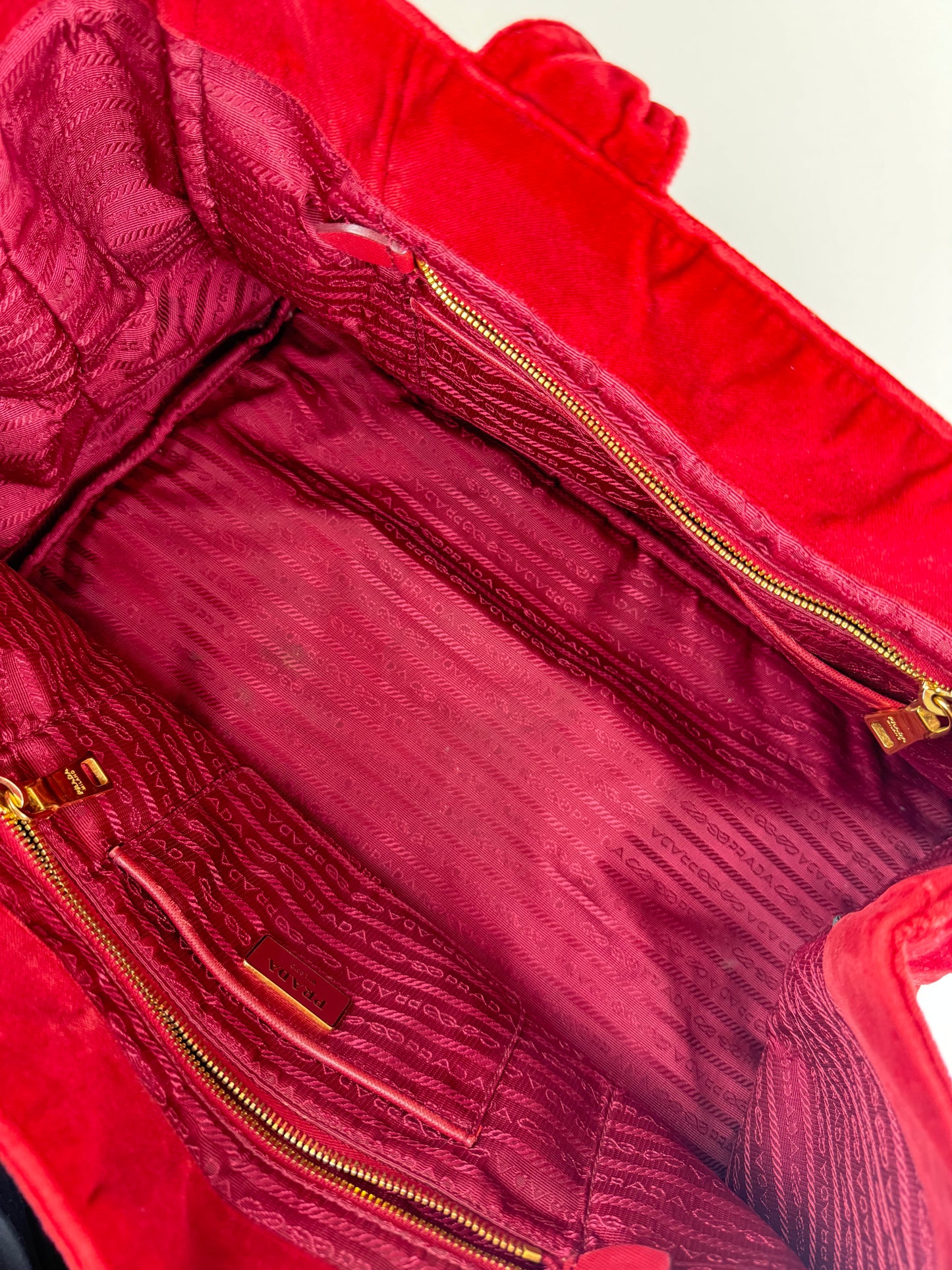 Prada Canapa MM Velour