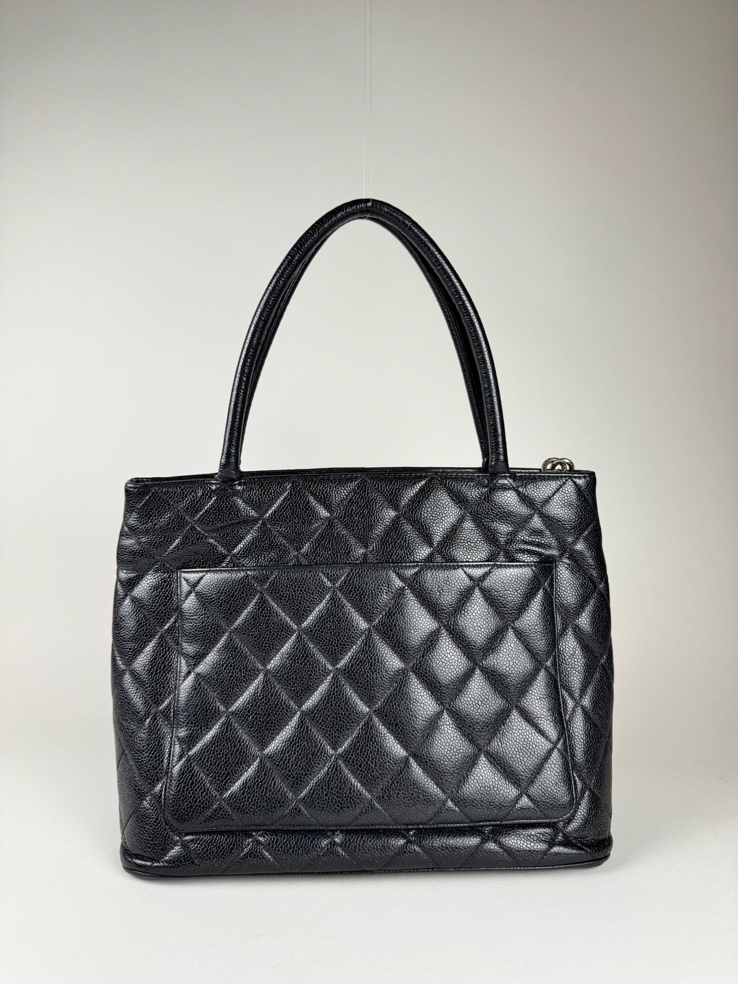 Chanel Medallion Tote Caviar