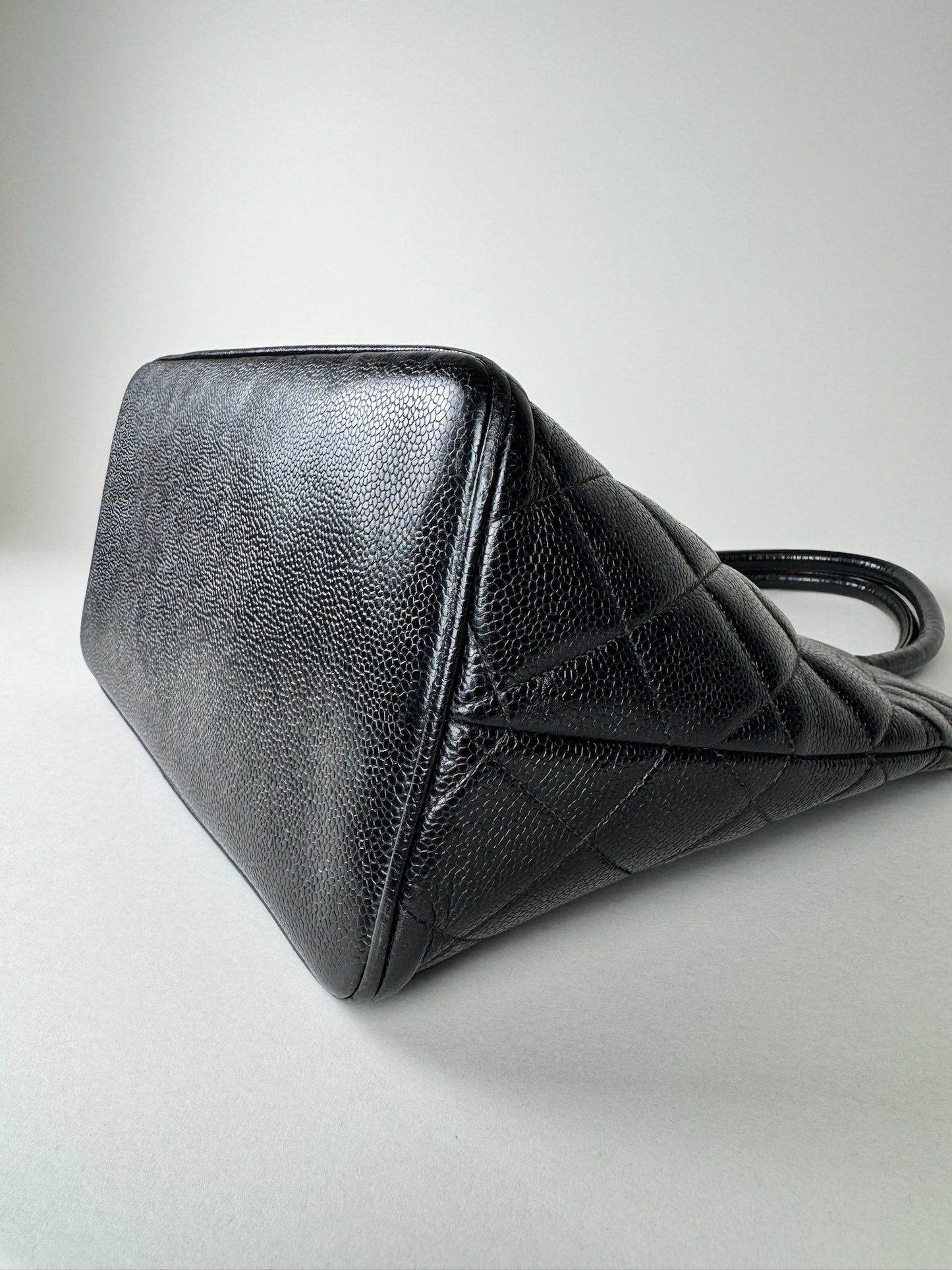 Chanel Medallion Tote Caviar