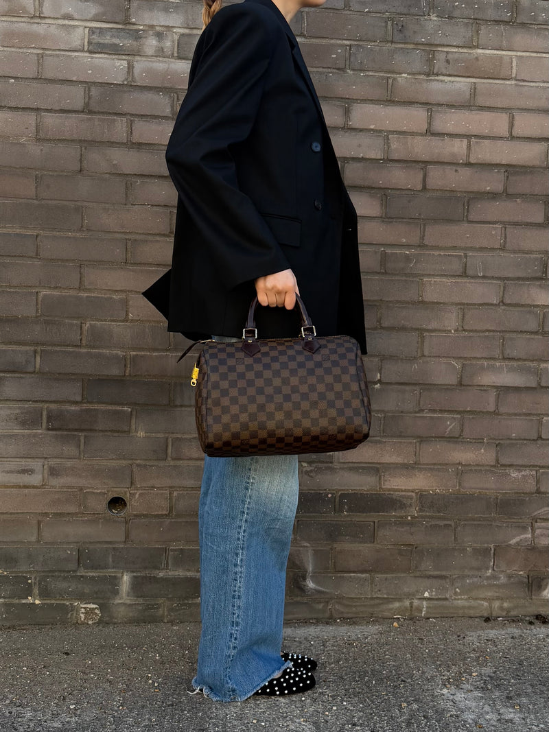 Louis Vuitton Speedy 30 - worn