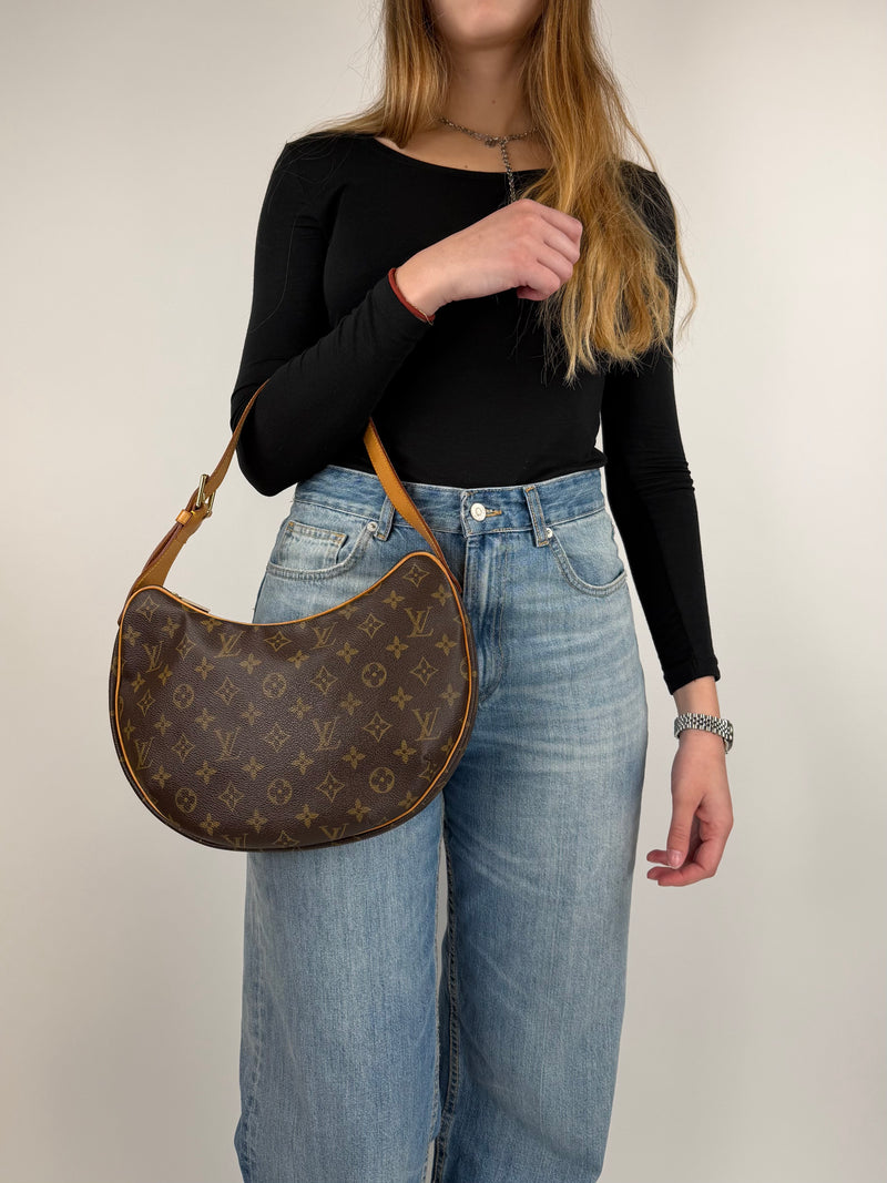 Louis Vuitton Croissant GM - worn