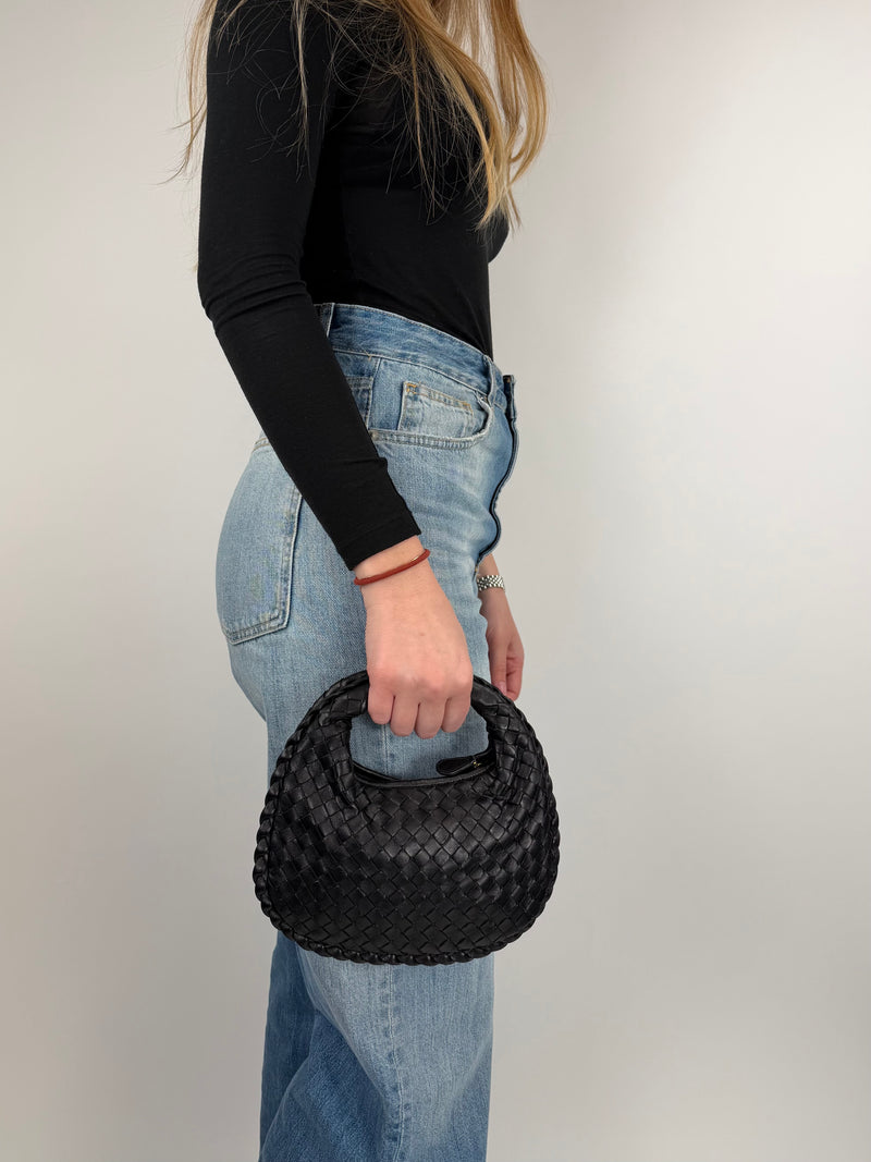 Bottega Veneta Mini Woven - worn
