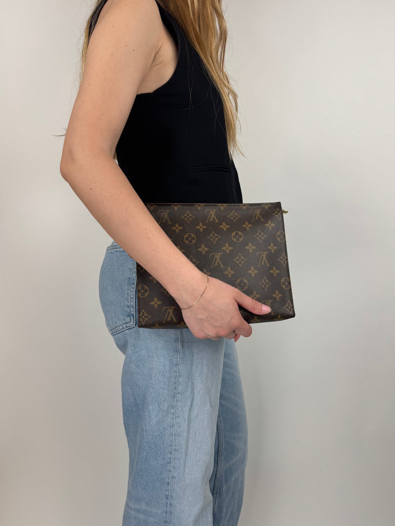 Louis Vuitton Toiletry Pouch 26 - worn
