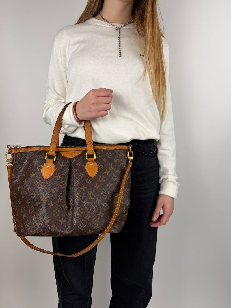 Louis Vuitton Palermo PM - worn