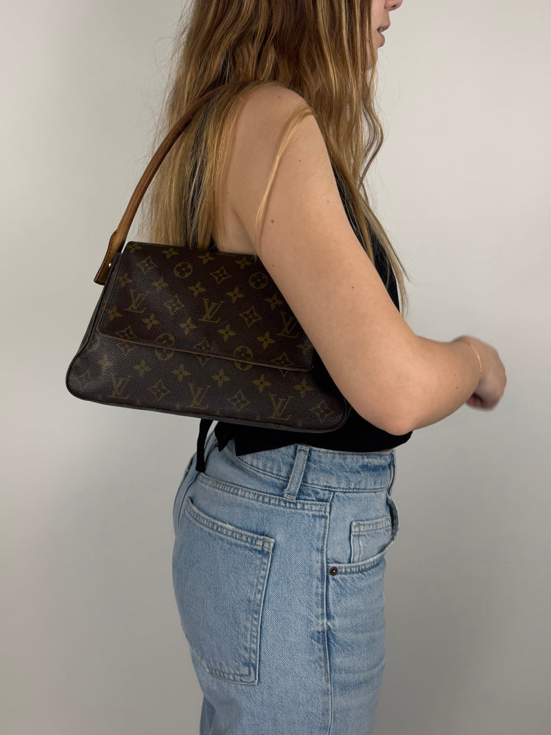 Louis Vuitton Mini Looping - worn