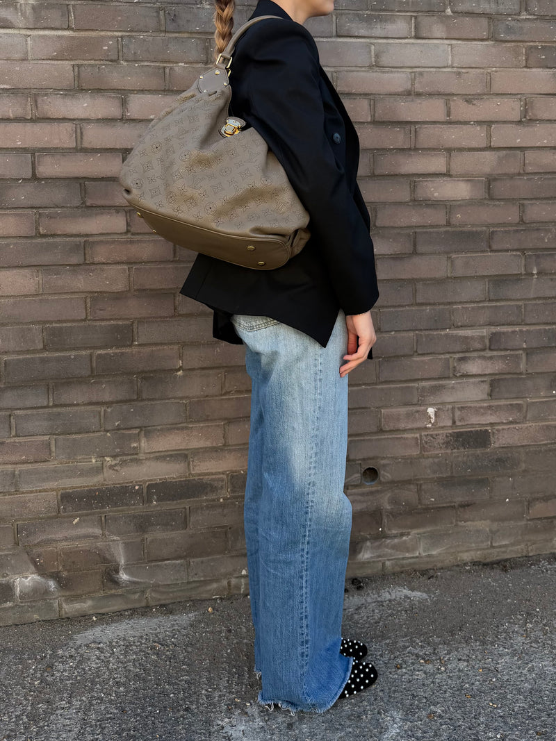 Louis Vuitton Mahina Hobo - worn