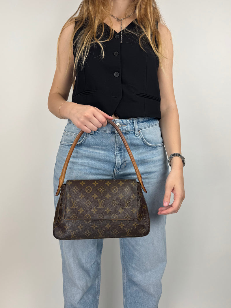 Louis Vuitton Mini Looping - worn