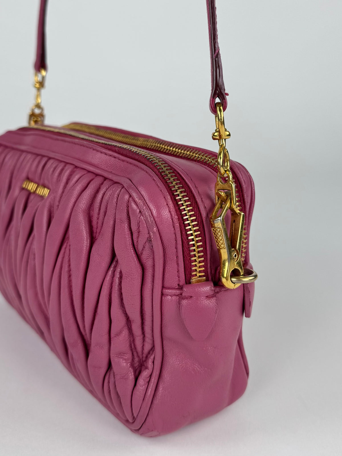 Miu Miu Matelassé Camera