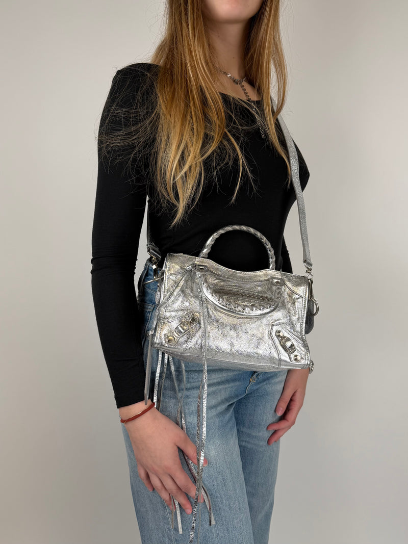 Balenciaga Mini City - worn