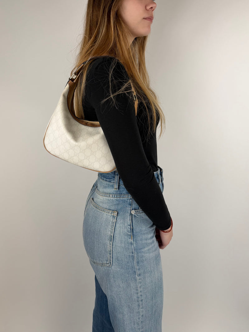 Gucci GG Hobo Shoulder Bag - worn