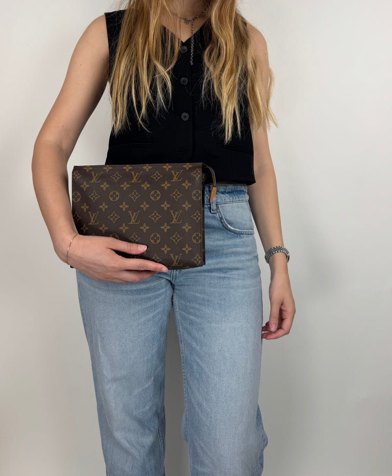 Louis Vuitton Toiletry Pouch 26 - worn