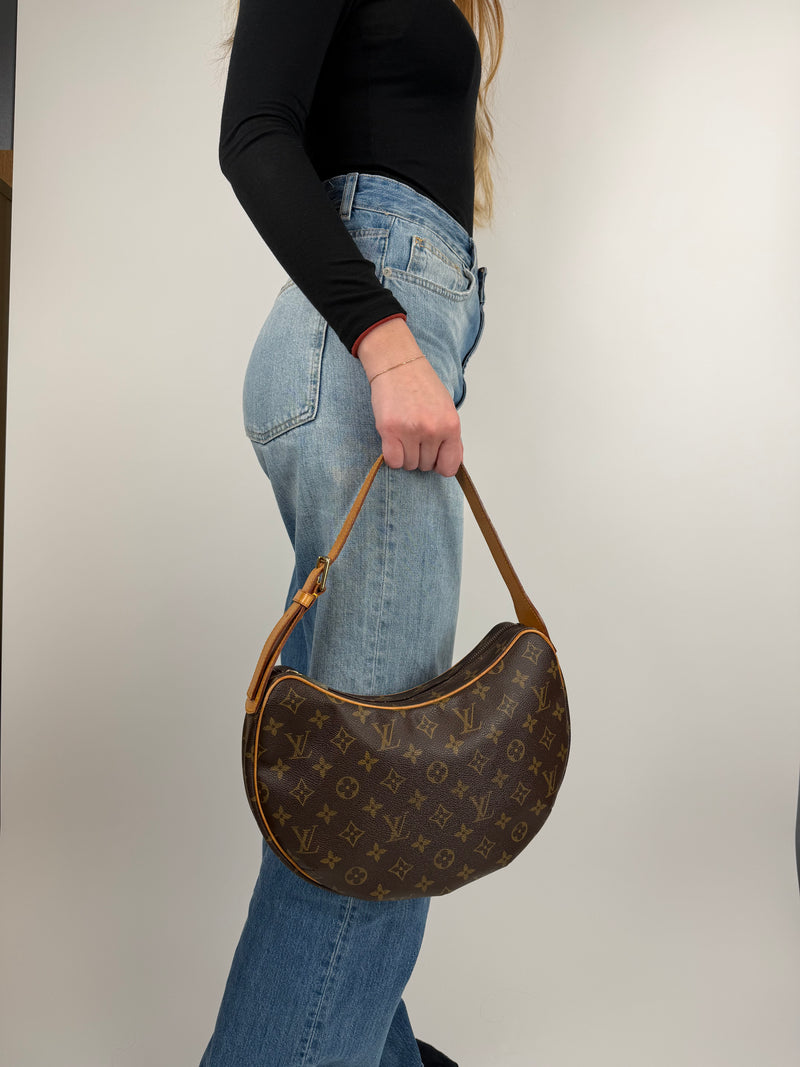 Louis Vuitton Croissant GM - worn