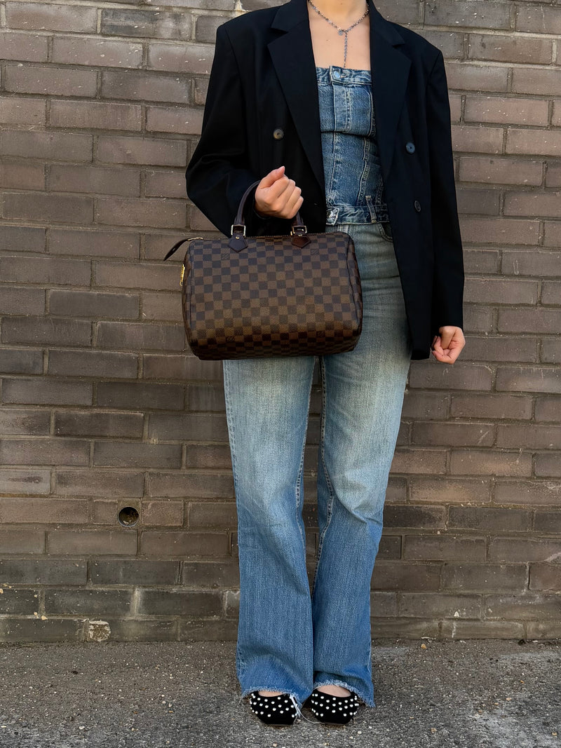 Louis Vuitton Speedy 30 - worn