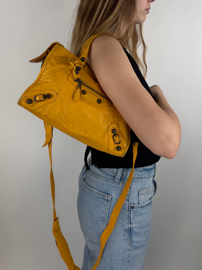 Balenciaga City Small - worn