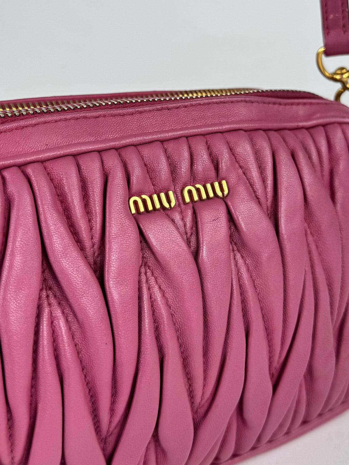 Miu Miu Matelassé Camera