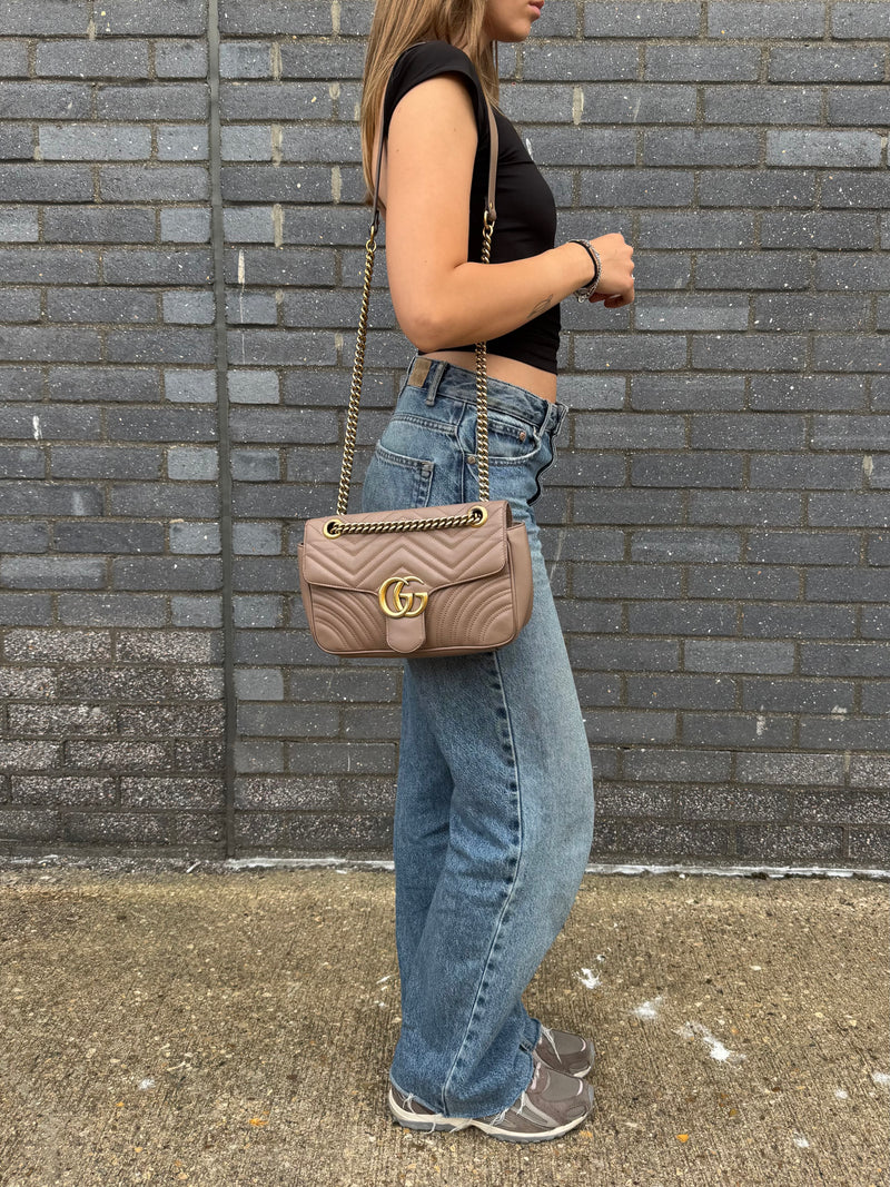 Gucci Marmont Small - worn