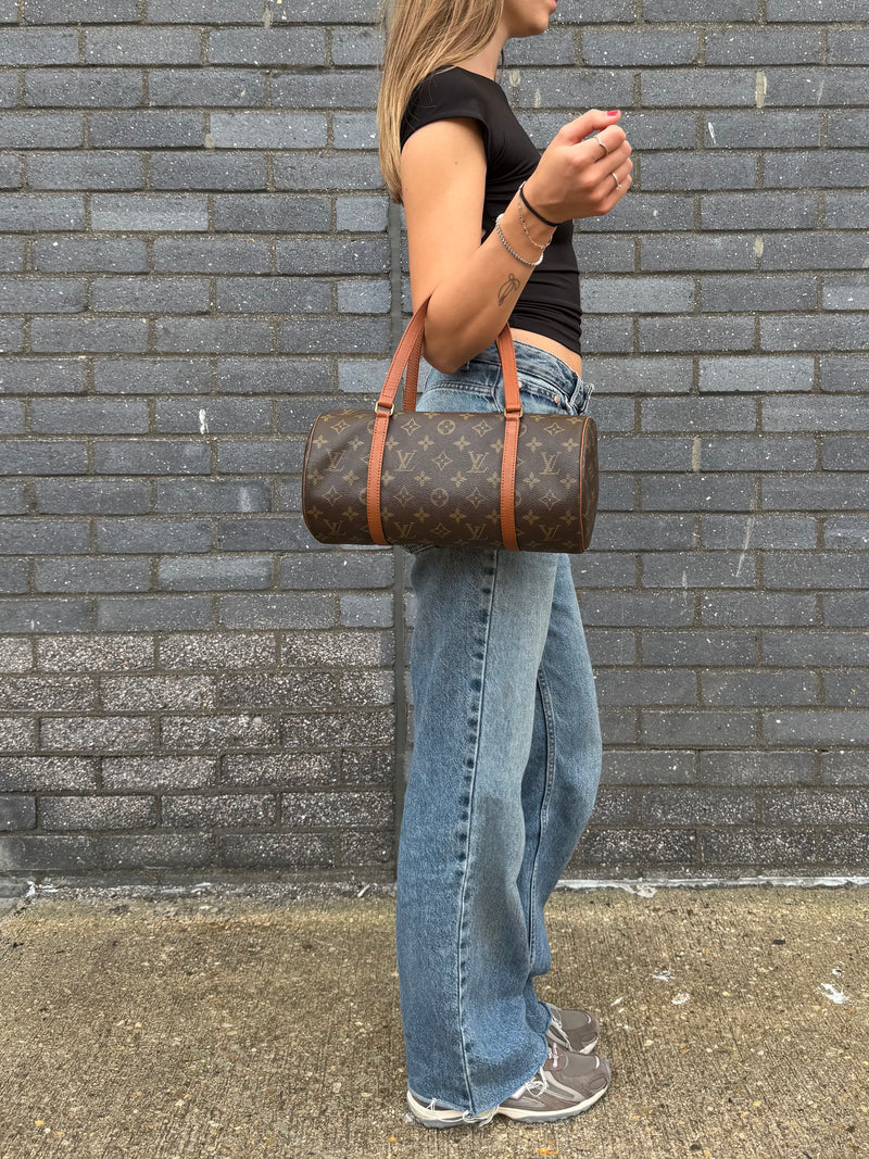 Louis Vuitton Papillon 30 - worn