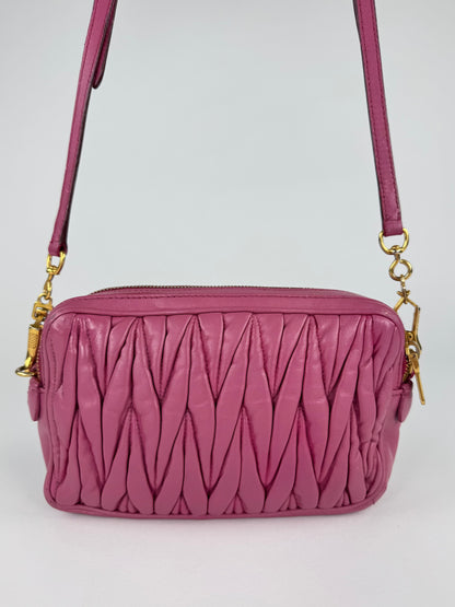 Miu Miu Matelassé Camera