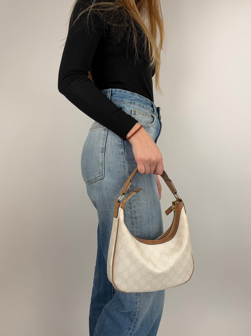 Gucci GG Hobo Shoulder Bag - worn