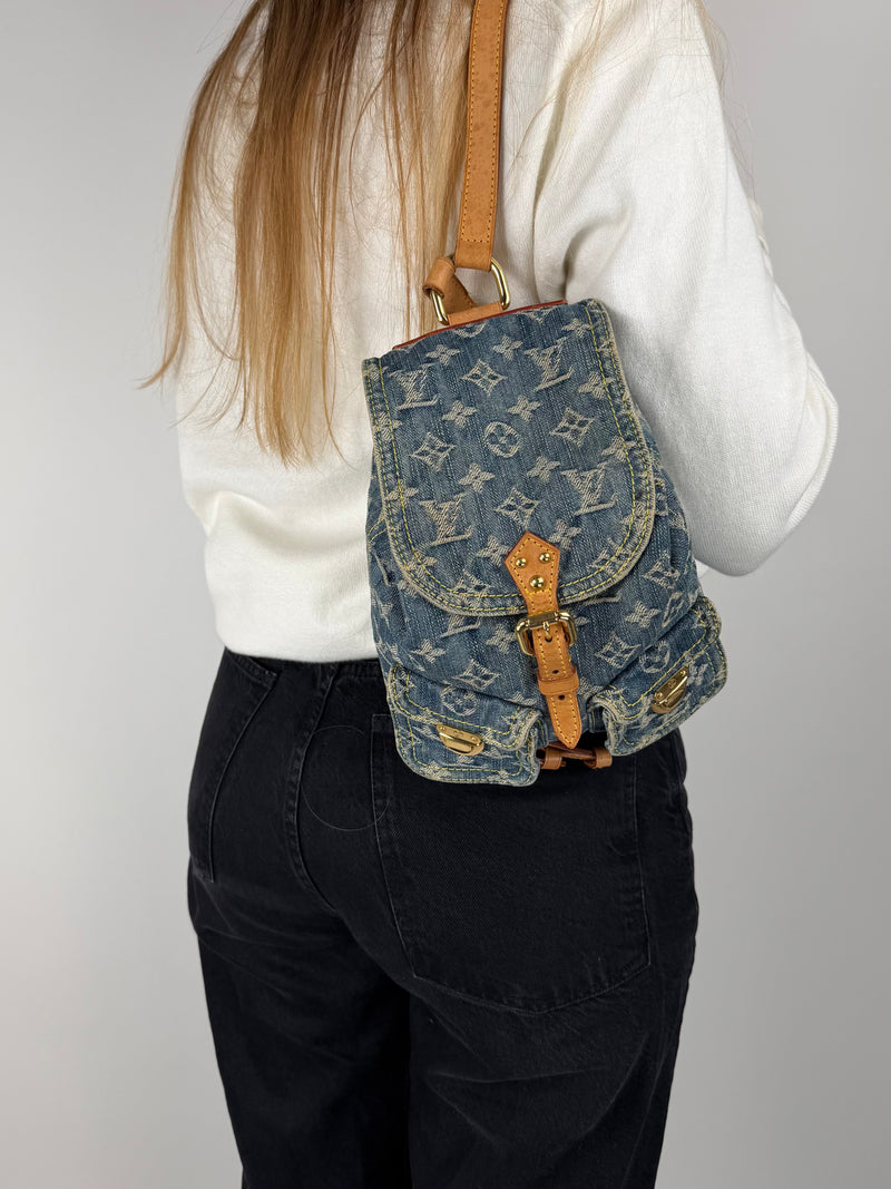 Louis Vuitton Backpack Sac a Dos PM - worn