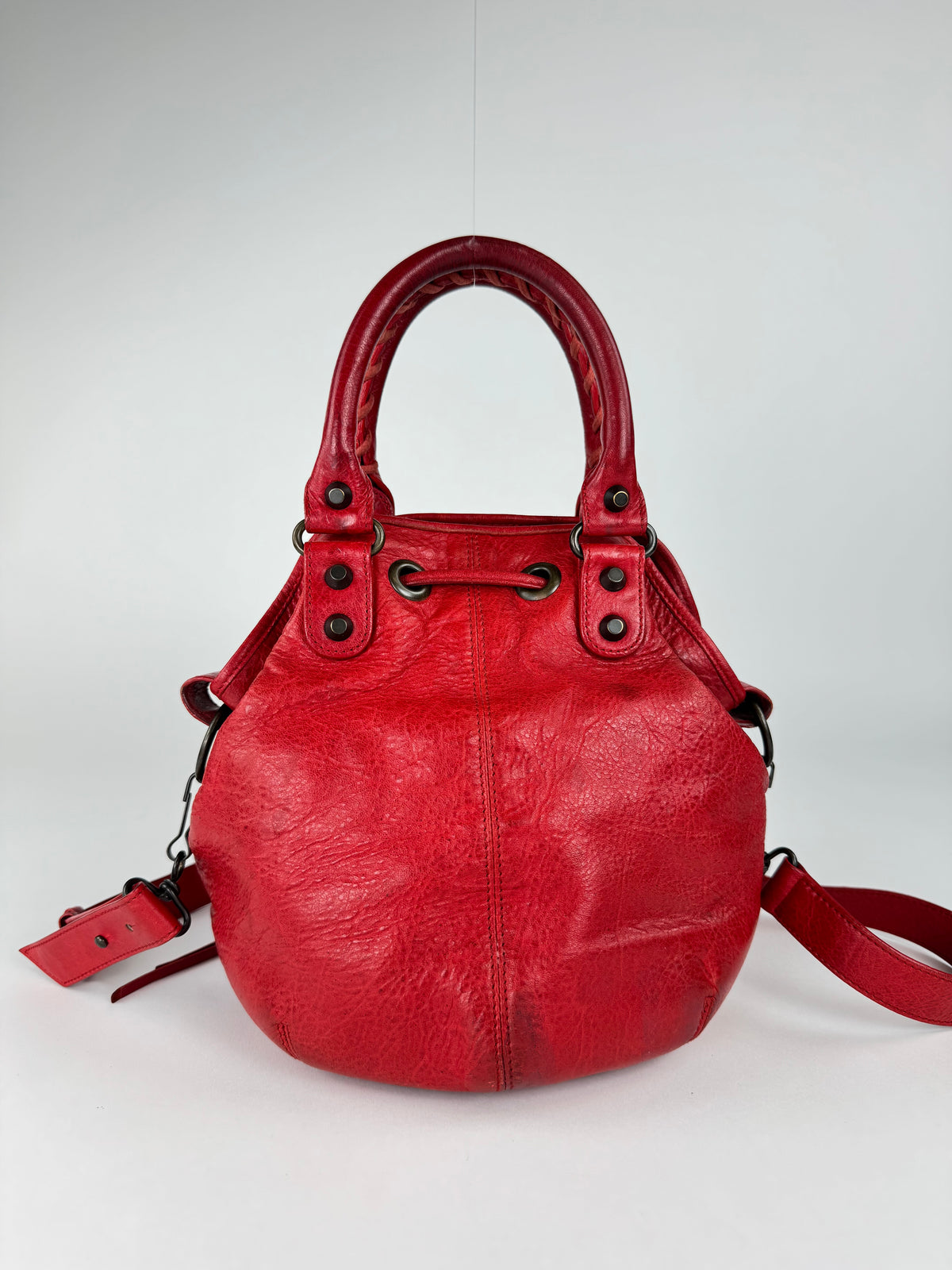 Balenciaga Bucket Pompon Small