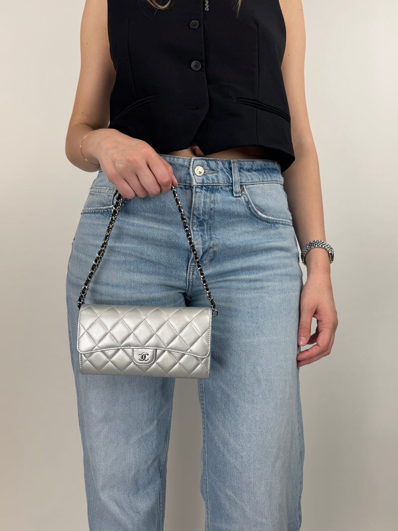 Chanel Wallet On Chain - worn