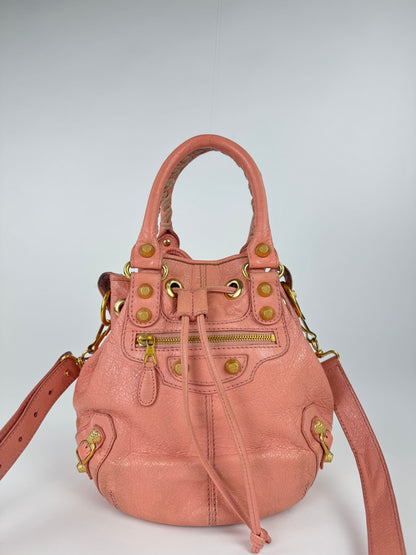 Balenciaga Bucket Pompon Small