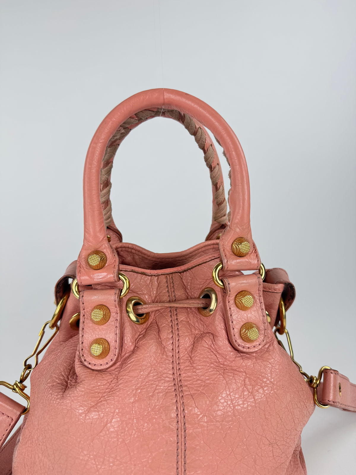 Balenciaga Bucket Pompon Small