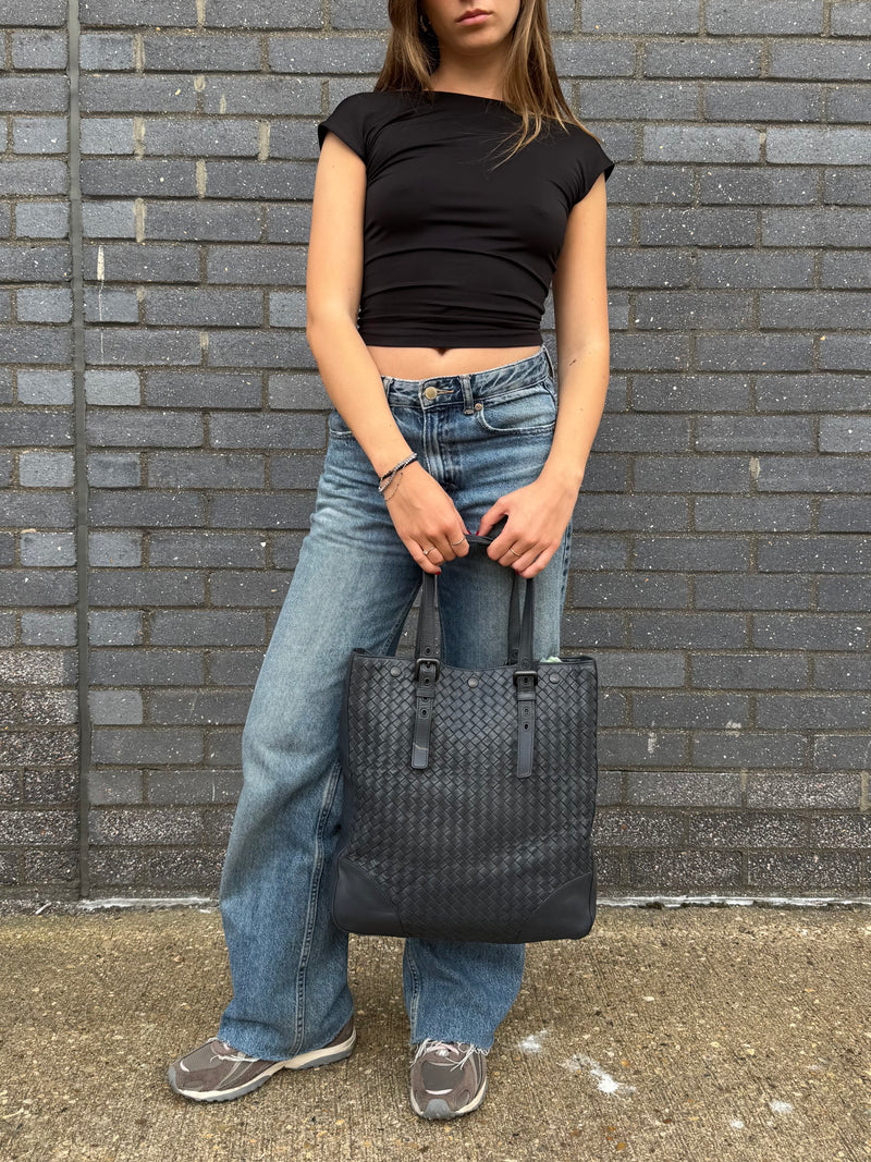 Bottega Veneta Intrecciato Tote - worn
