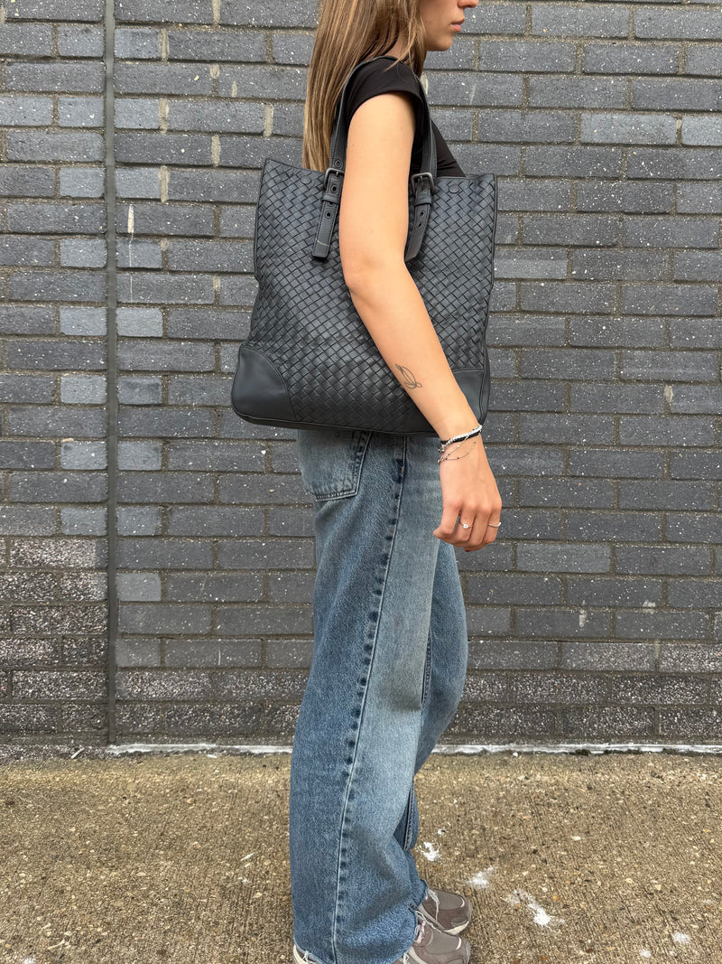 Bottega Veneta Intrecciato Tote - worn