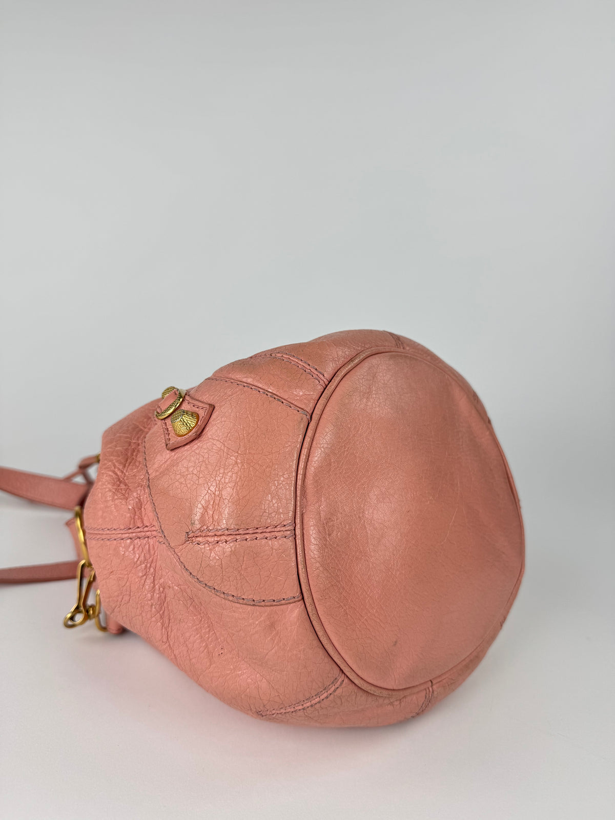 Balenciaga Bucket Pompon Small