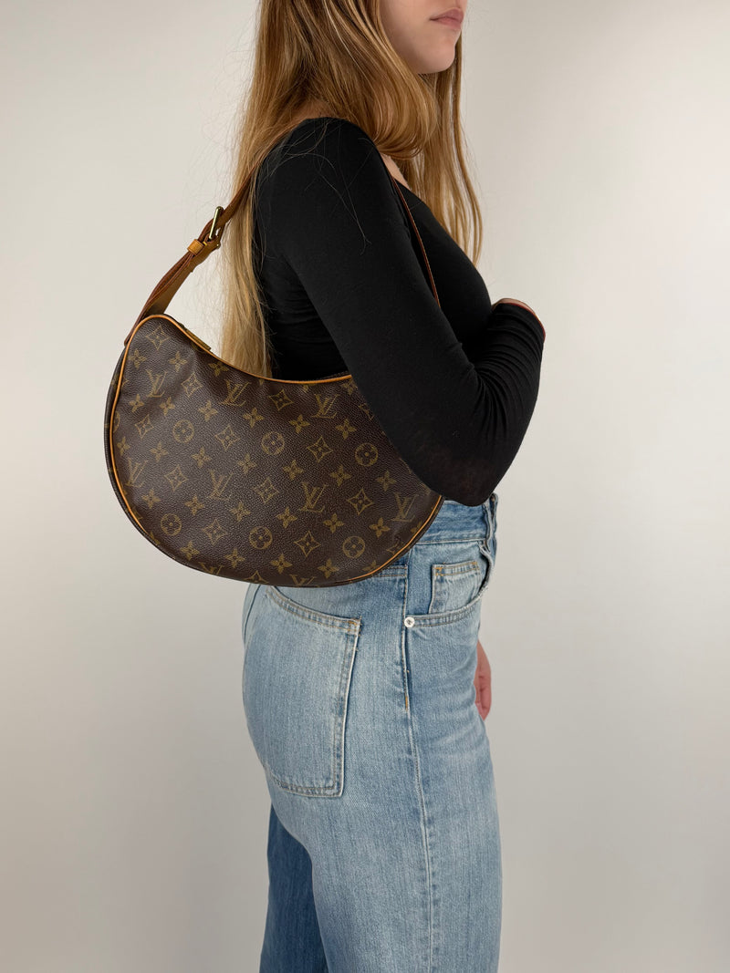 Louis Vuitton Croissant GM - worn