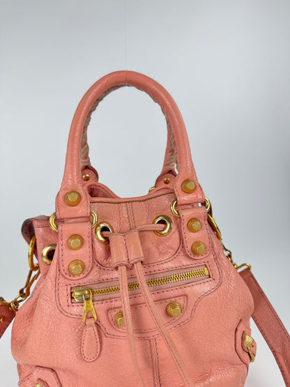 Balenciaga Bucket Pompon Small