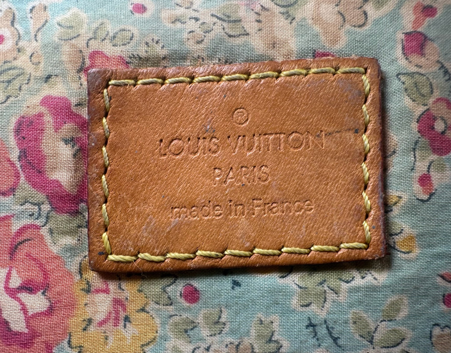 Louis Vuitton Baggy Denim Patchwork