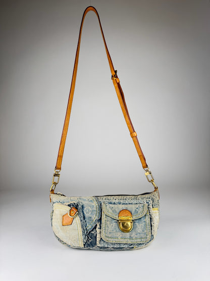 Louis Vuitton Baggy Denim Patchwork