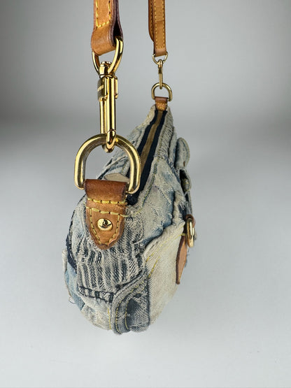 Louis Vuitton Baggy Denim Patchwork