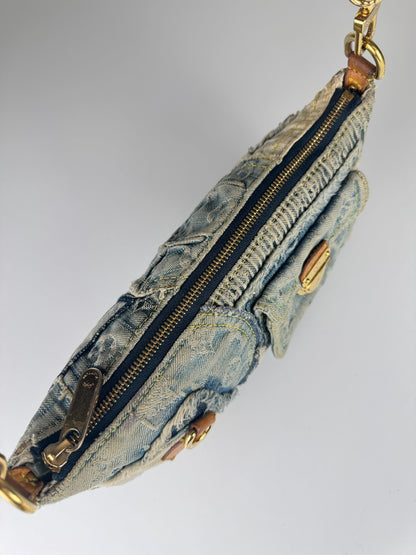 Louis Vuitton Baggy Denim Patchwork