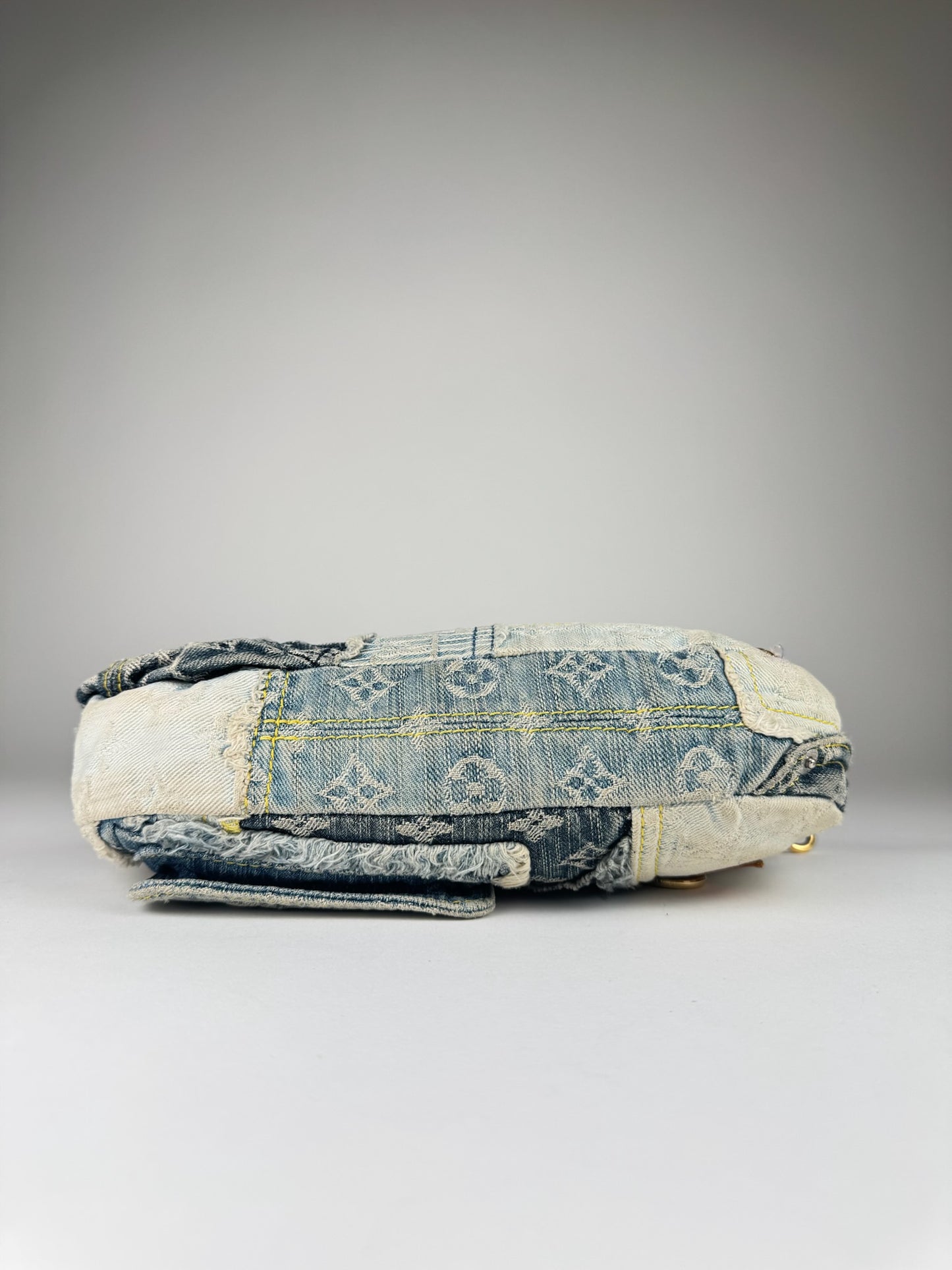 Louis Vuitton Baggy Denim Patchwork