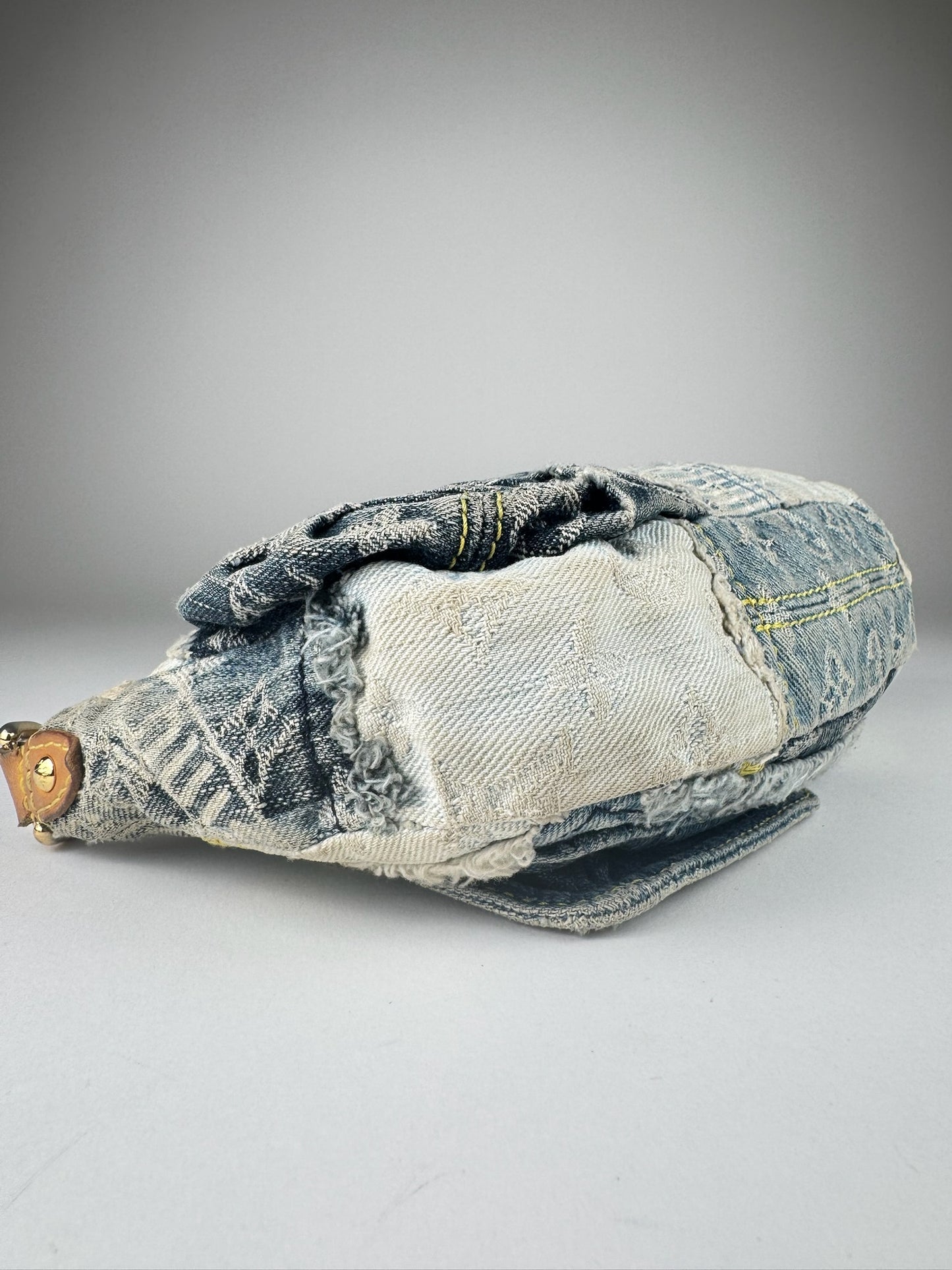 Louis Vuitton Baggy Denim Patchwork