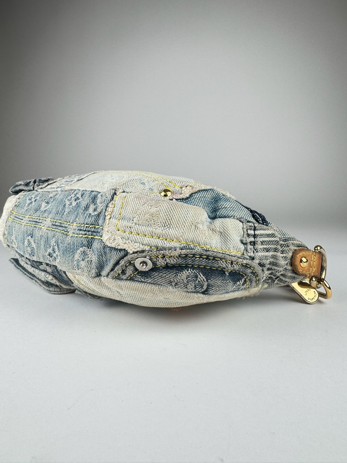 Louis Vuitton Baggy Denim Patchwork