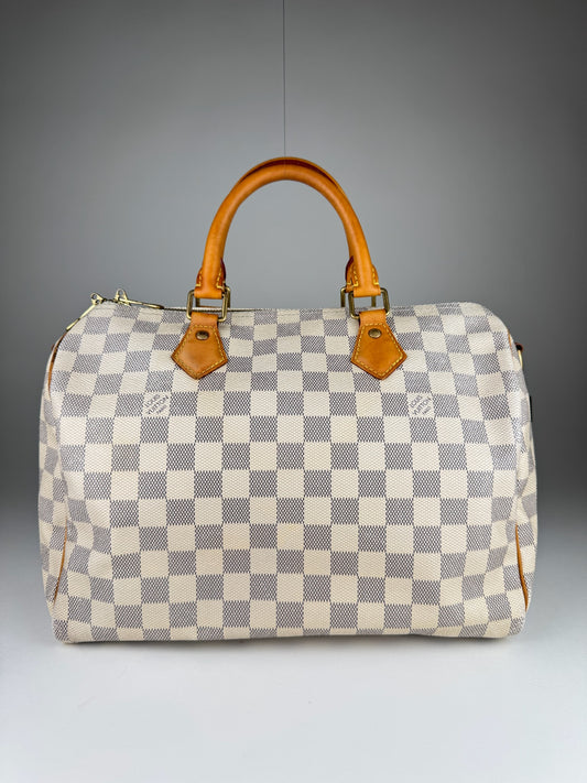 Speedy 30 Damier Azur