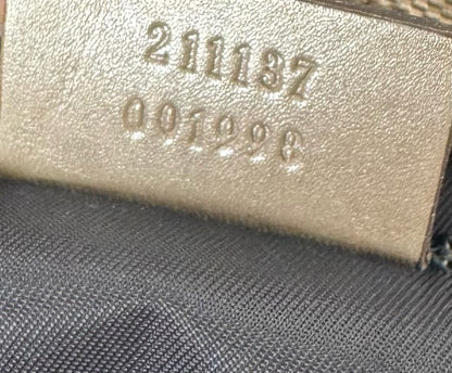 Gucci Imprime Metallic Tote