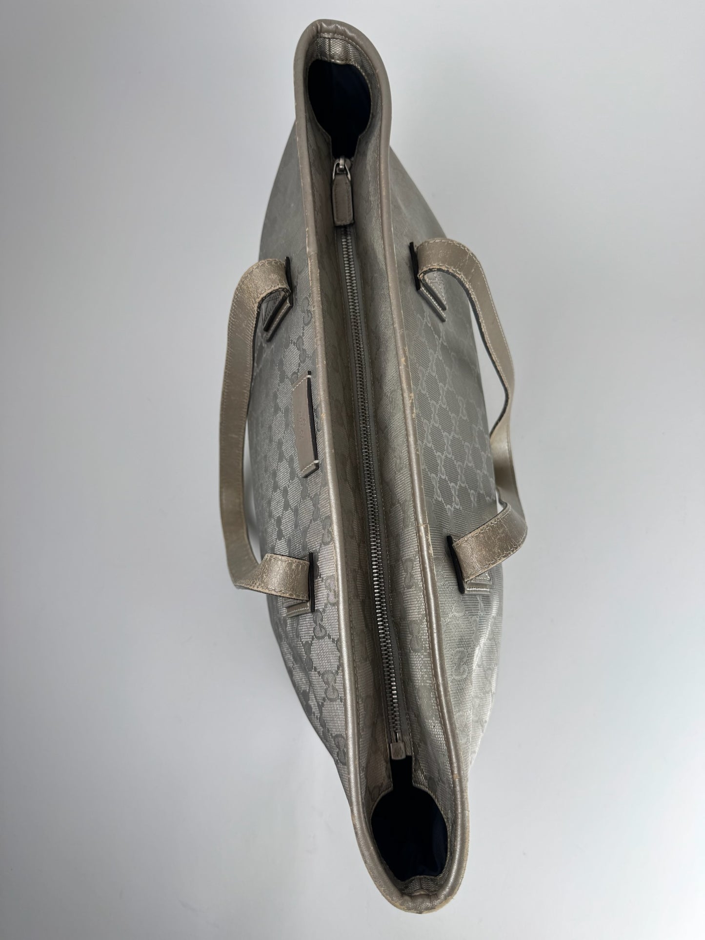 Gucci Imprime Metallic Tote