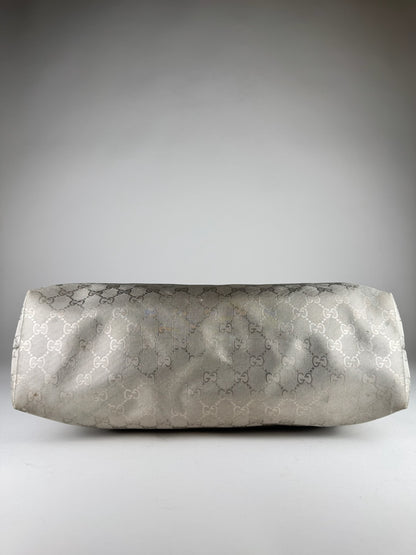 Gucci Imprime Metallic Tote