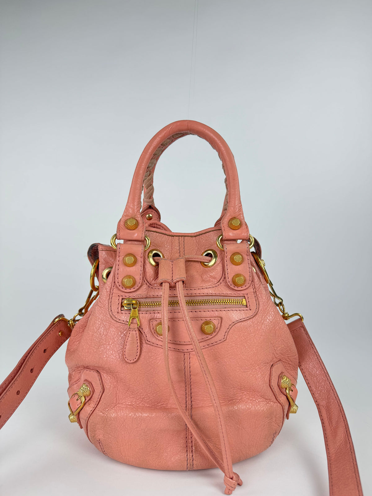 Balenciaga Bucket Pompon Small - respace.studio