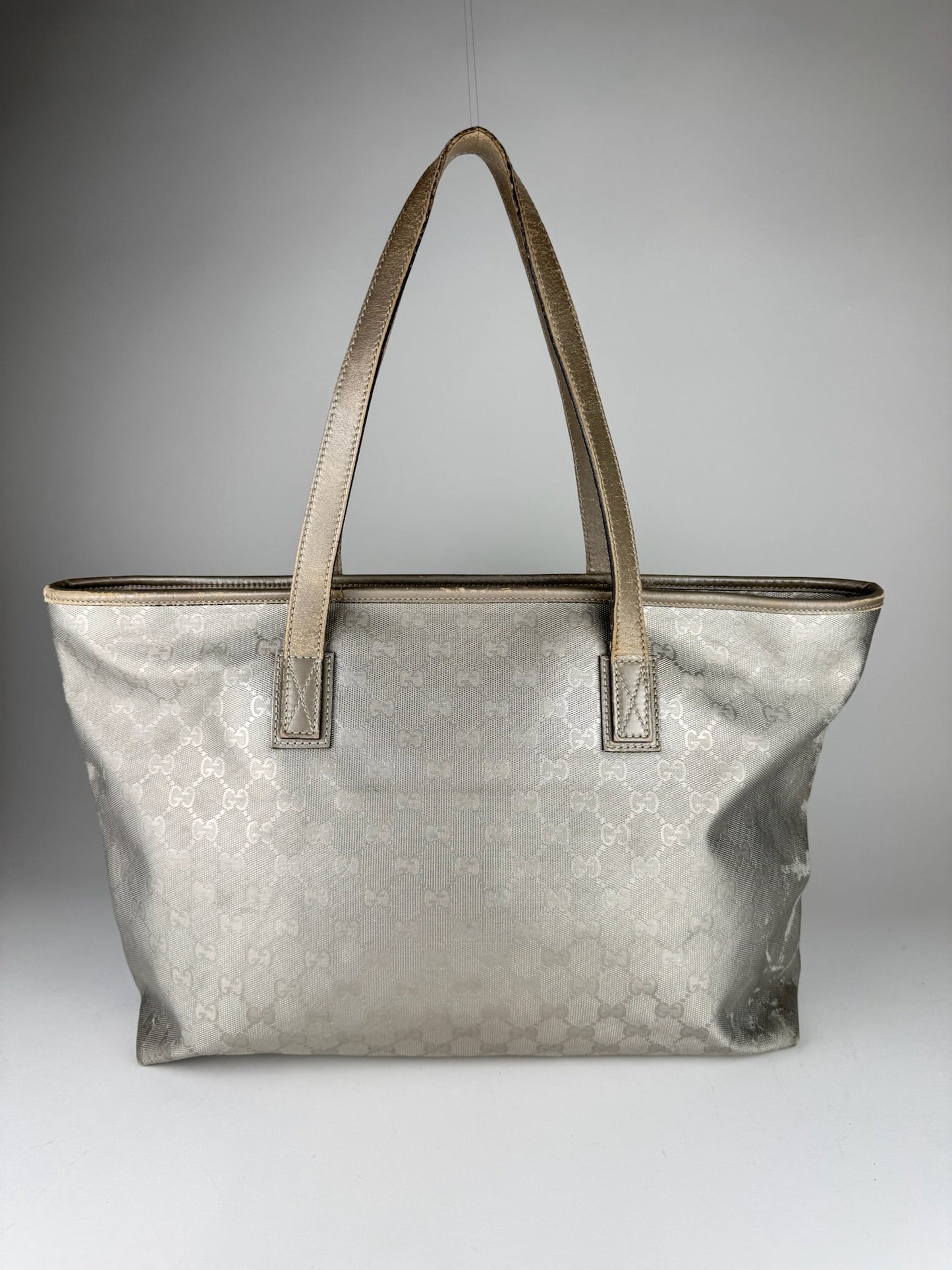 Gucci Imprime Metallic Tote - respace.studio