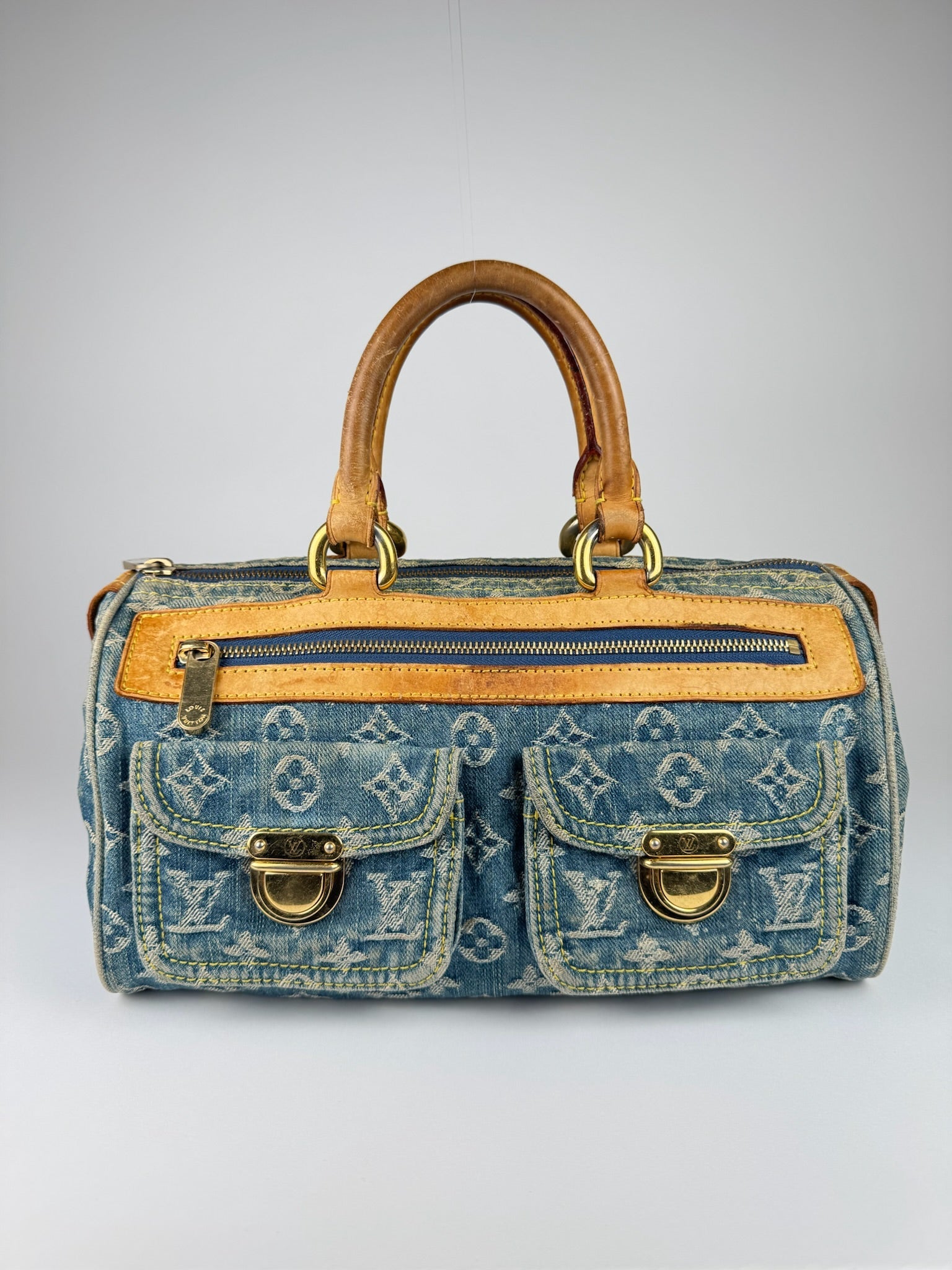Louis Vuitton Neo Speedy Denim - respace.studio