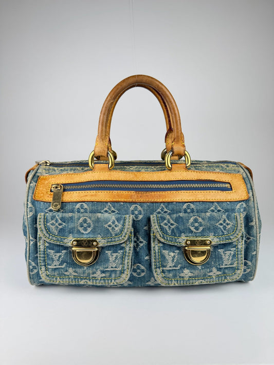 Louis Vuitton Neo Speedy Denim - respace.studio